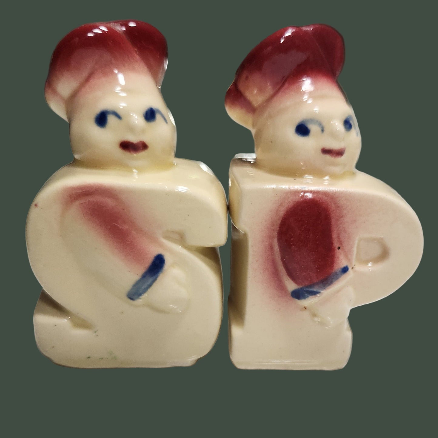 Vintage Shawnee Chef Salt and Pepper Shakers
