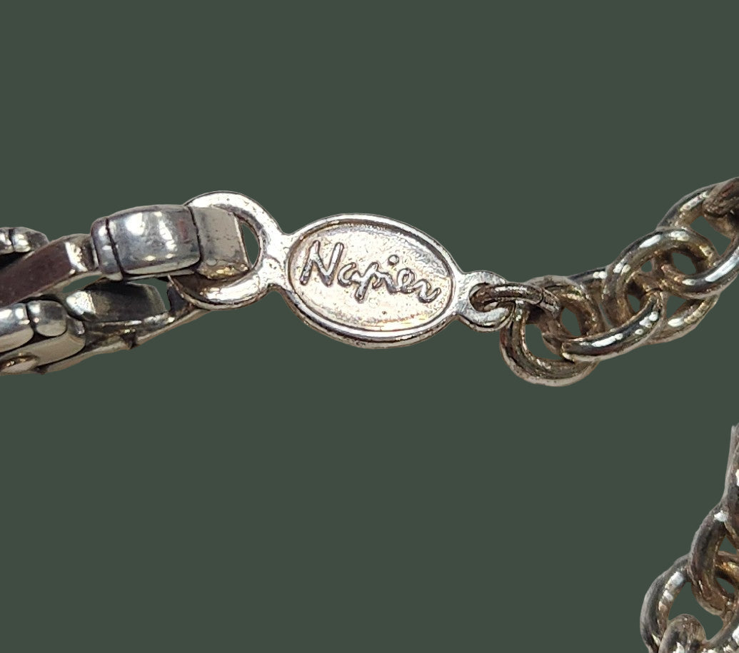 Vintage Napier Pendant Necklace