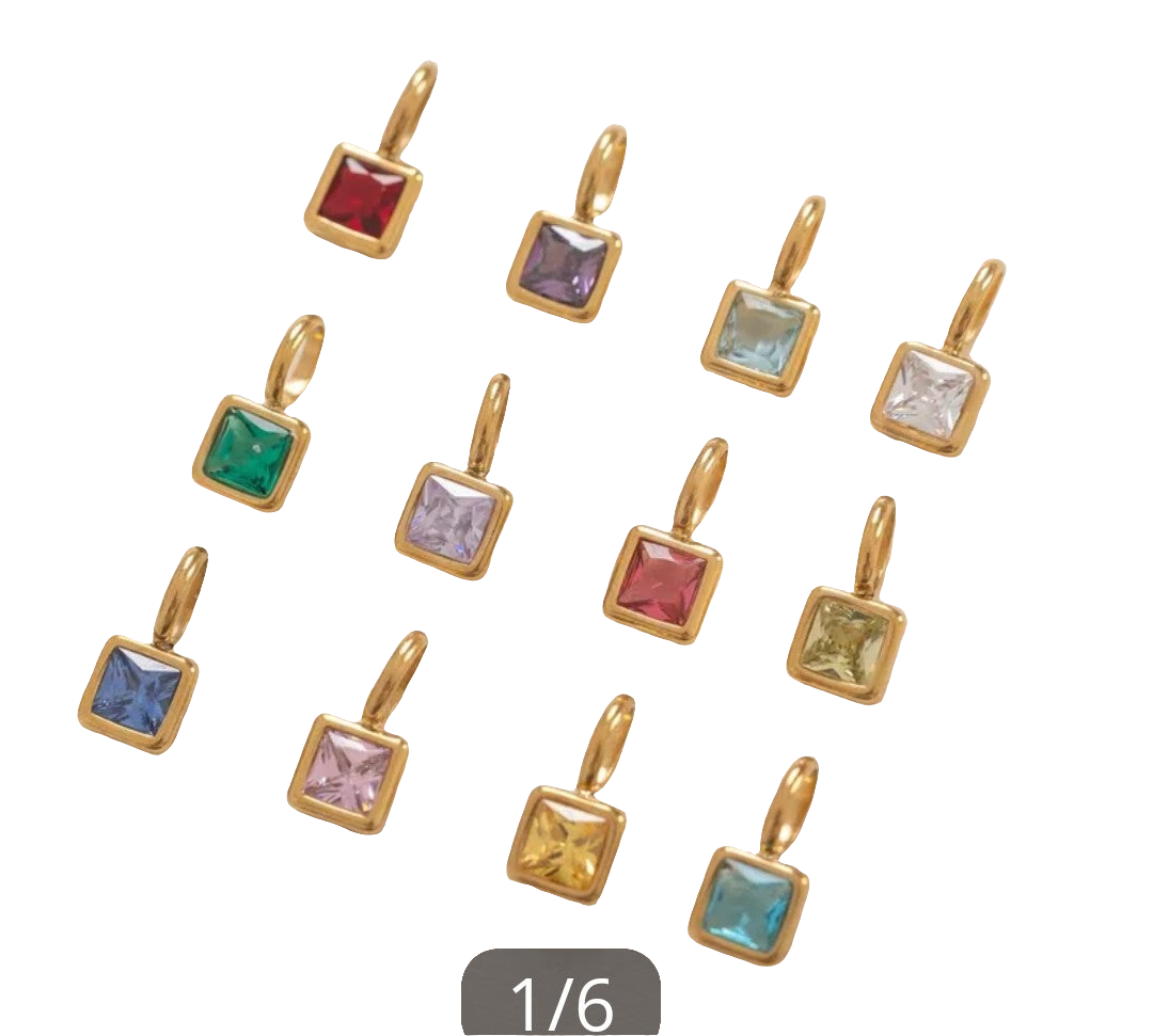 Birthstone Charms