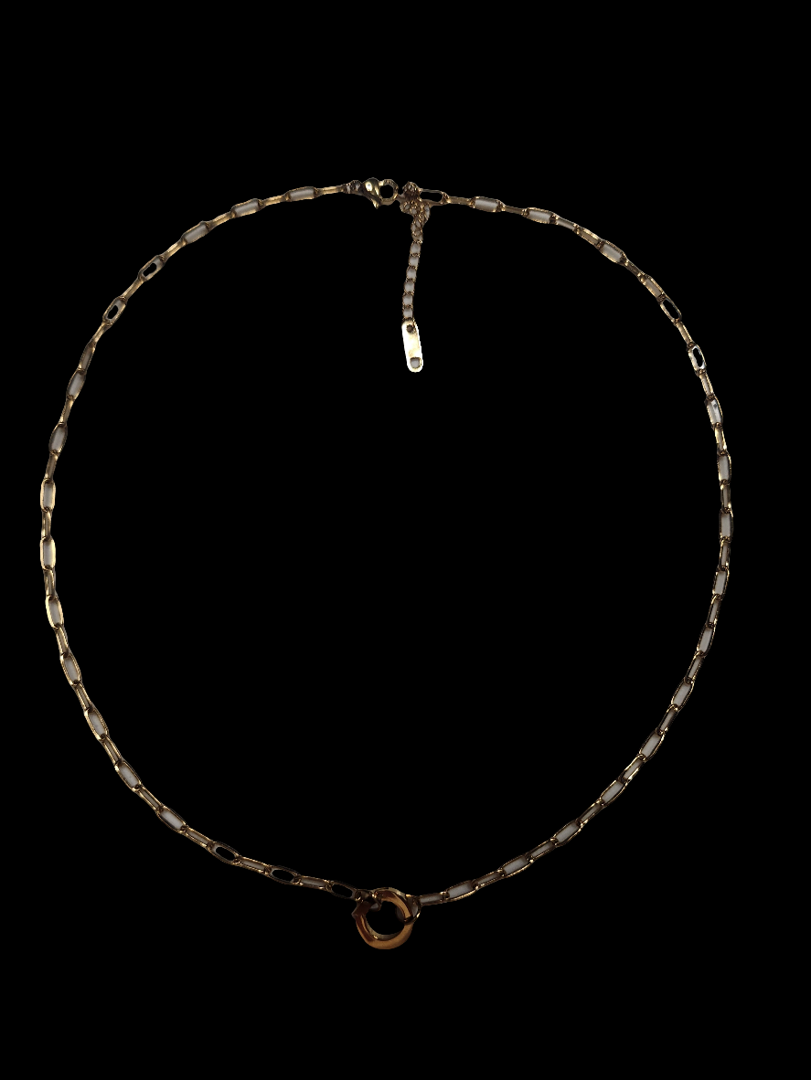 Birthstone Charm Necklace Style #3