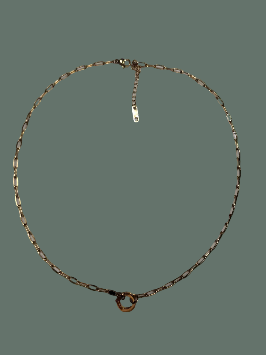 Birthstone Charm Necklace Style #3