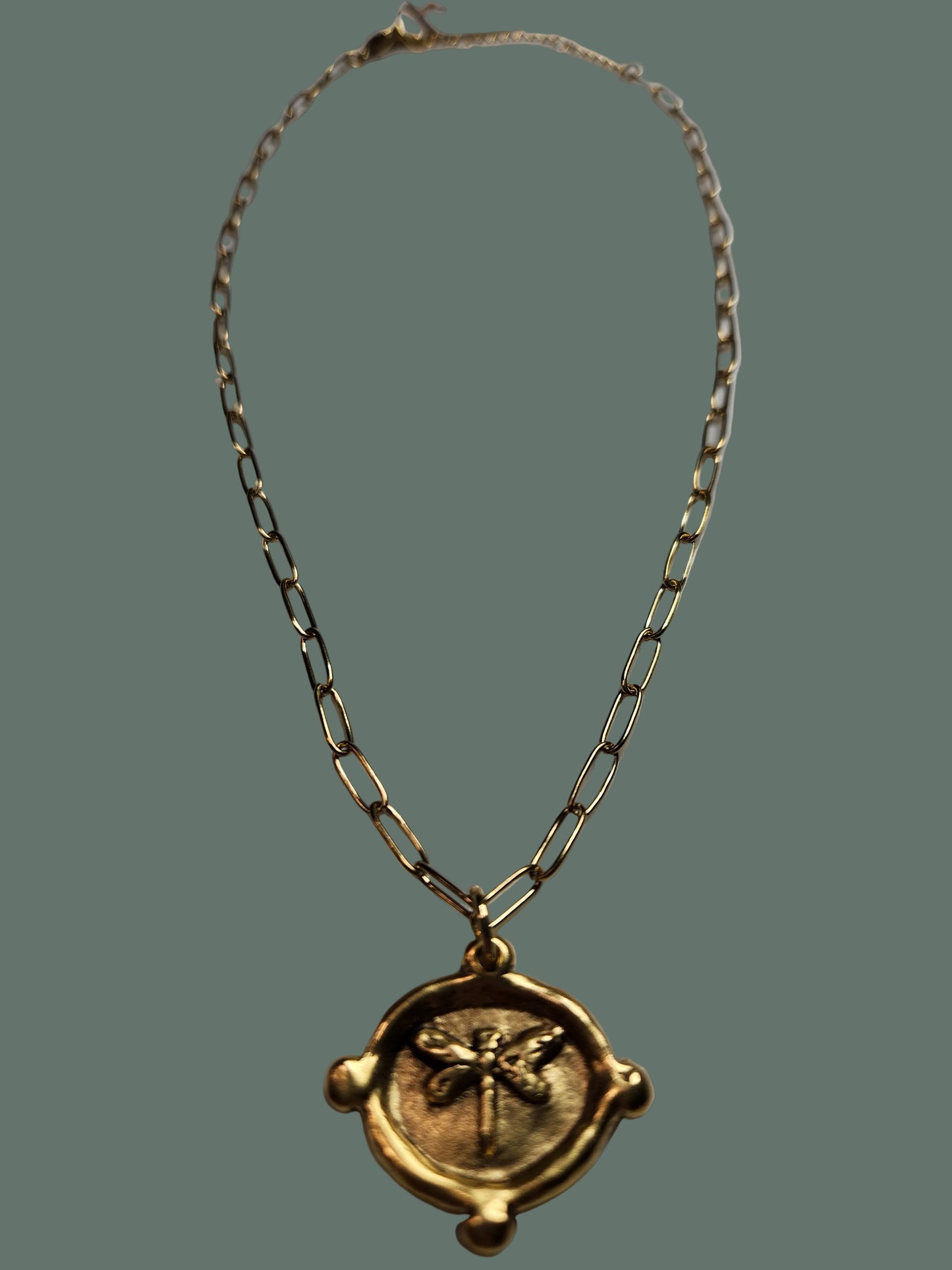 Dragonfly Pendant Necklace