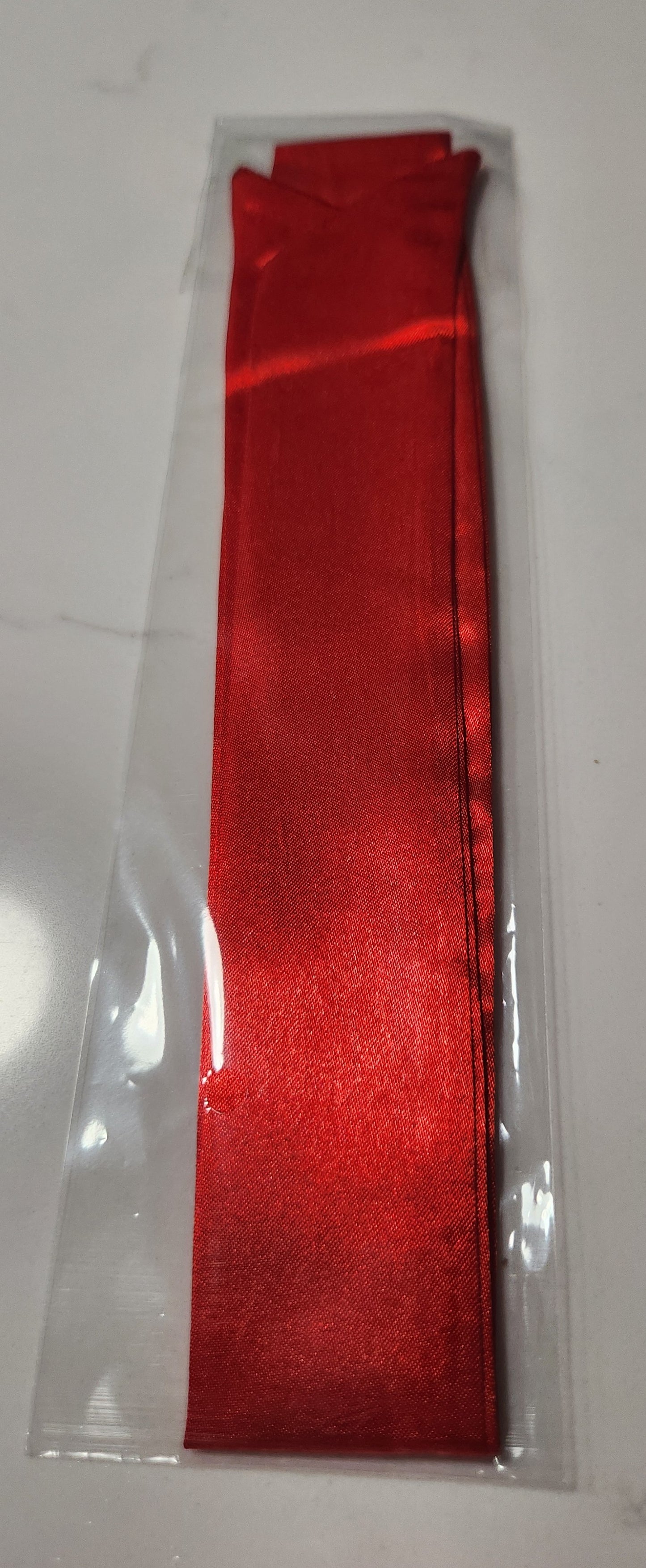 Satin Skinny Scarf in Eleven Colors