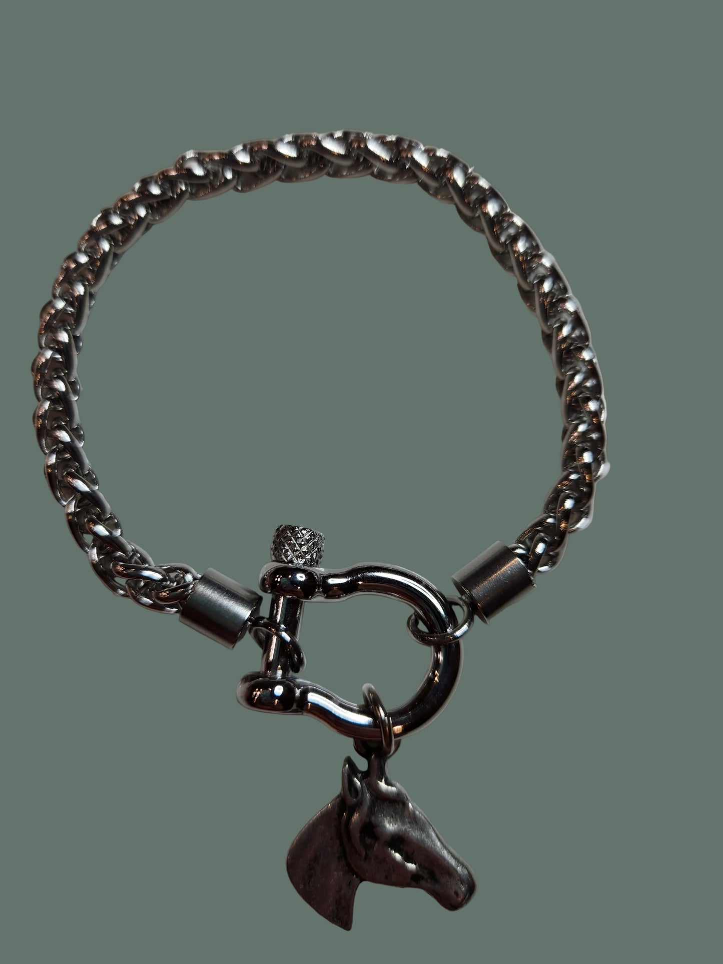 Horse Stirrup Bracelet