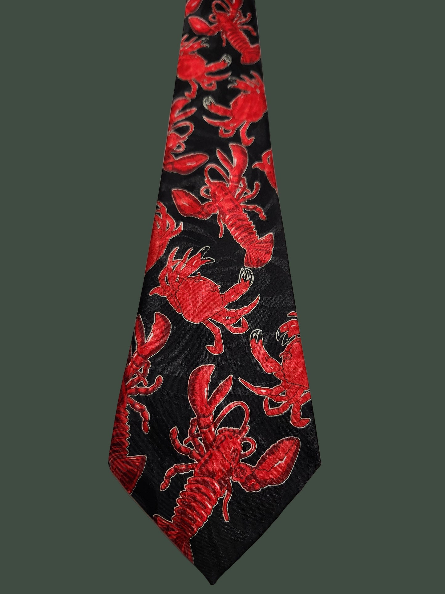 Estate Sale Fratello Silk Crab/Lobster Tie