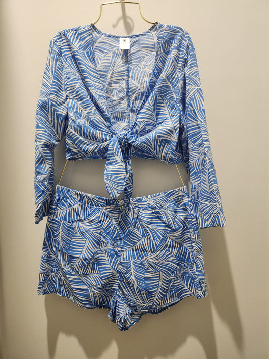 RSS- Holly's Resale Collection Shade and Shore Short Set Sz L