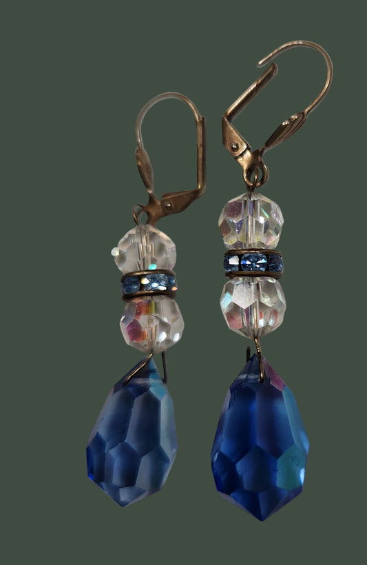 Vintage Swarovski Crystal Earrings