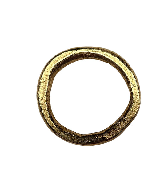 Connector Ring/ Gold Organic