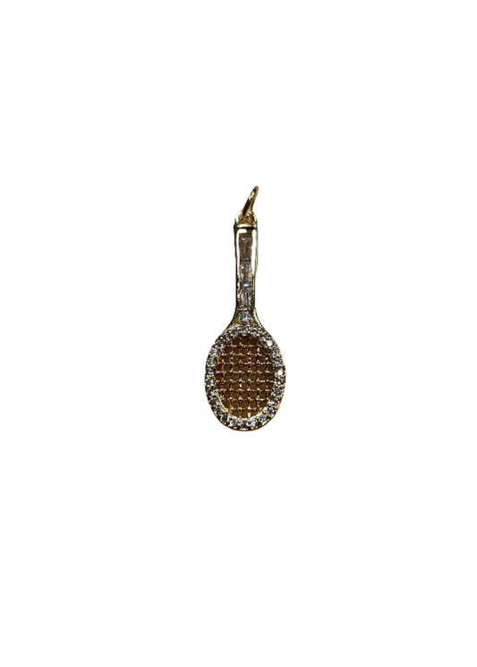 Tennis Racquet Medium Style Charm