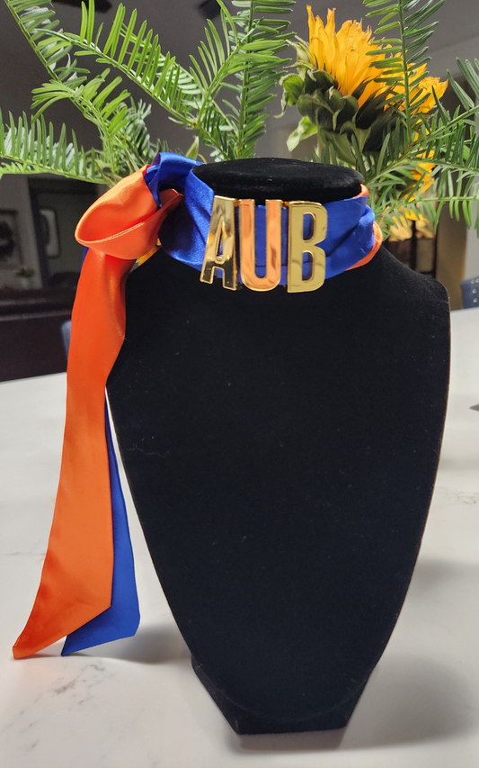 Auburn Scarf Choker or Bracelet