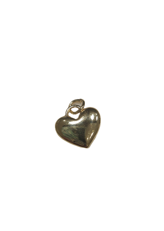 Heart Small Puffed Charm