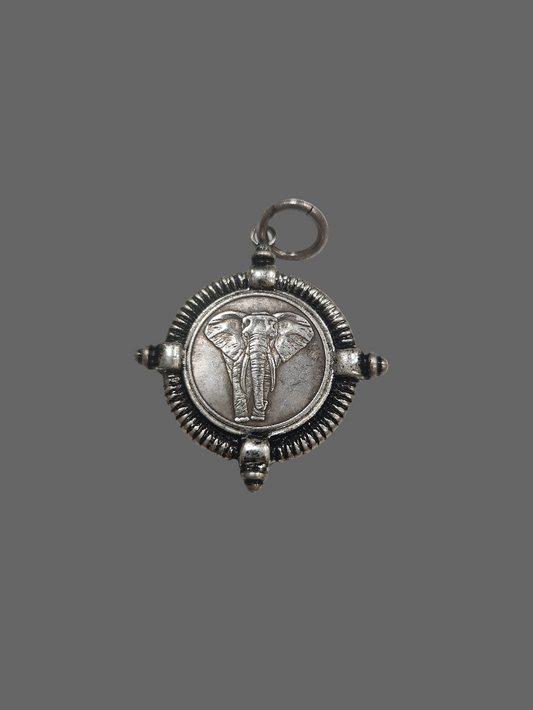 Elephant Pendant/ Silver
