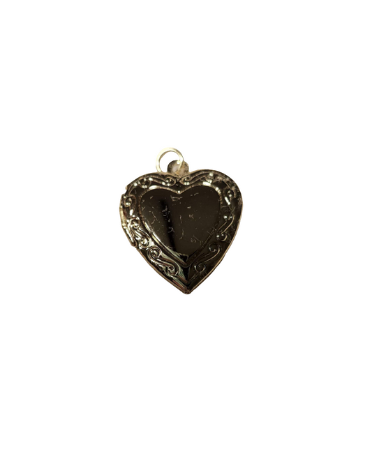 Heart Locket Charm or Pendant