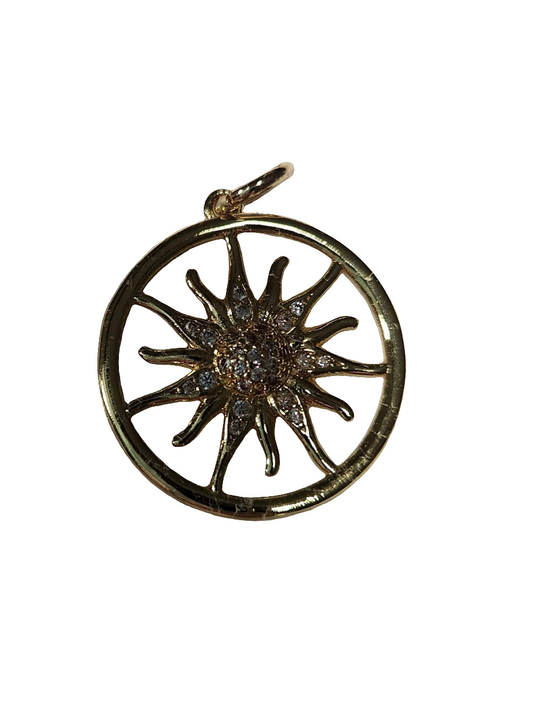 Starburst Scarf or Necklace Charm
