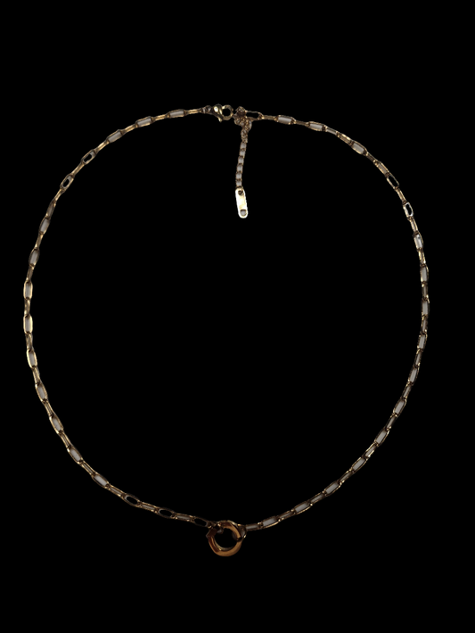 Birthstone Charm Necklace Style #3