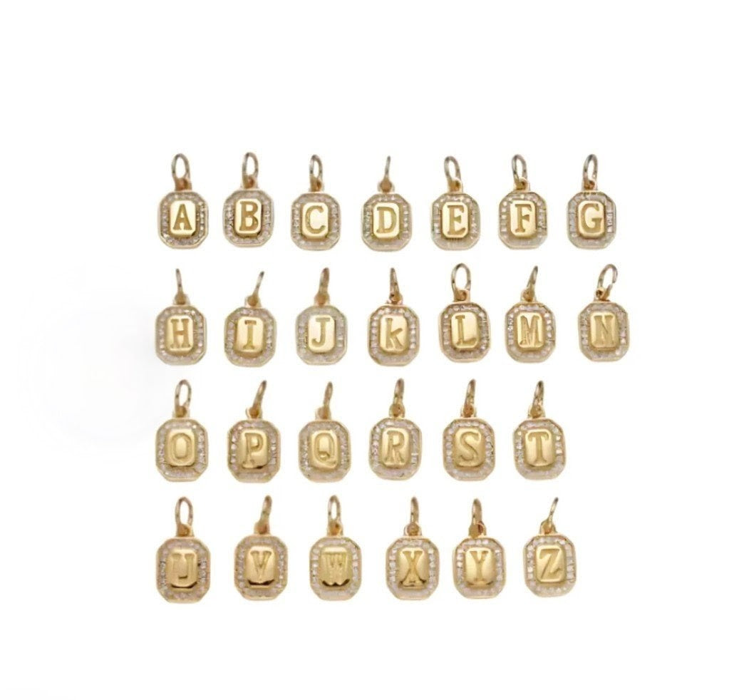 Letter Charms Small