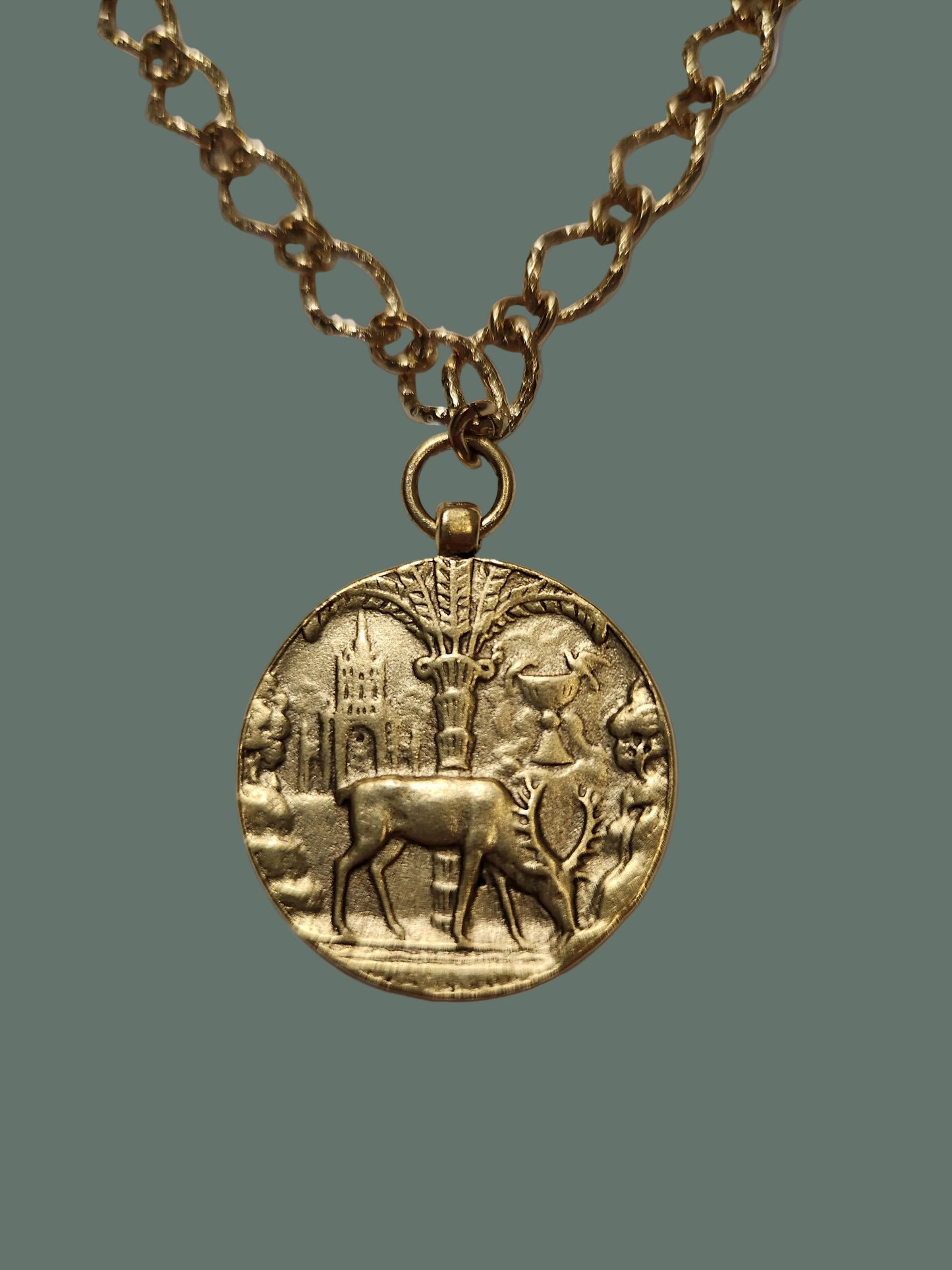 Eucharistic Pendant Necklace