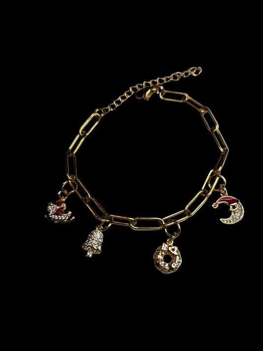 Christmas Charm Bracelet