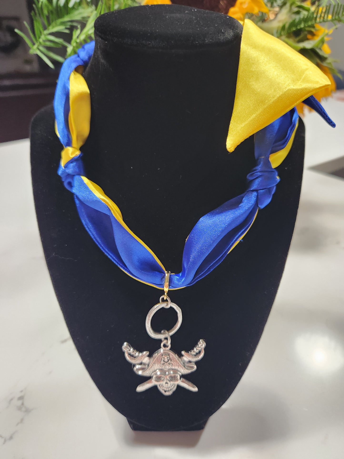 Fairhope High Scool Scarf Necklace
