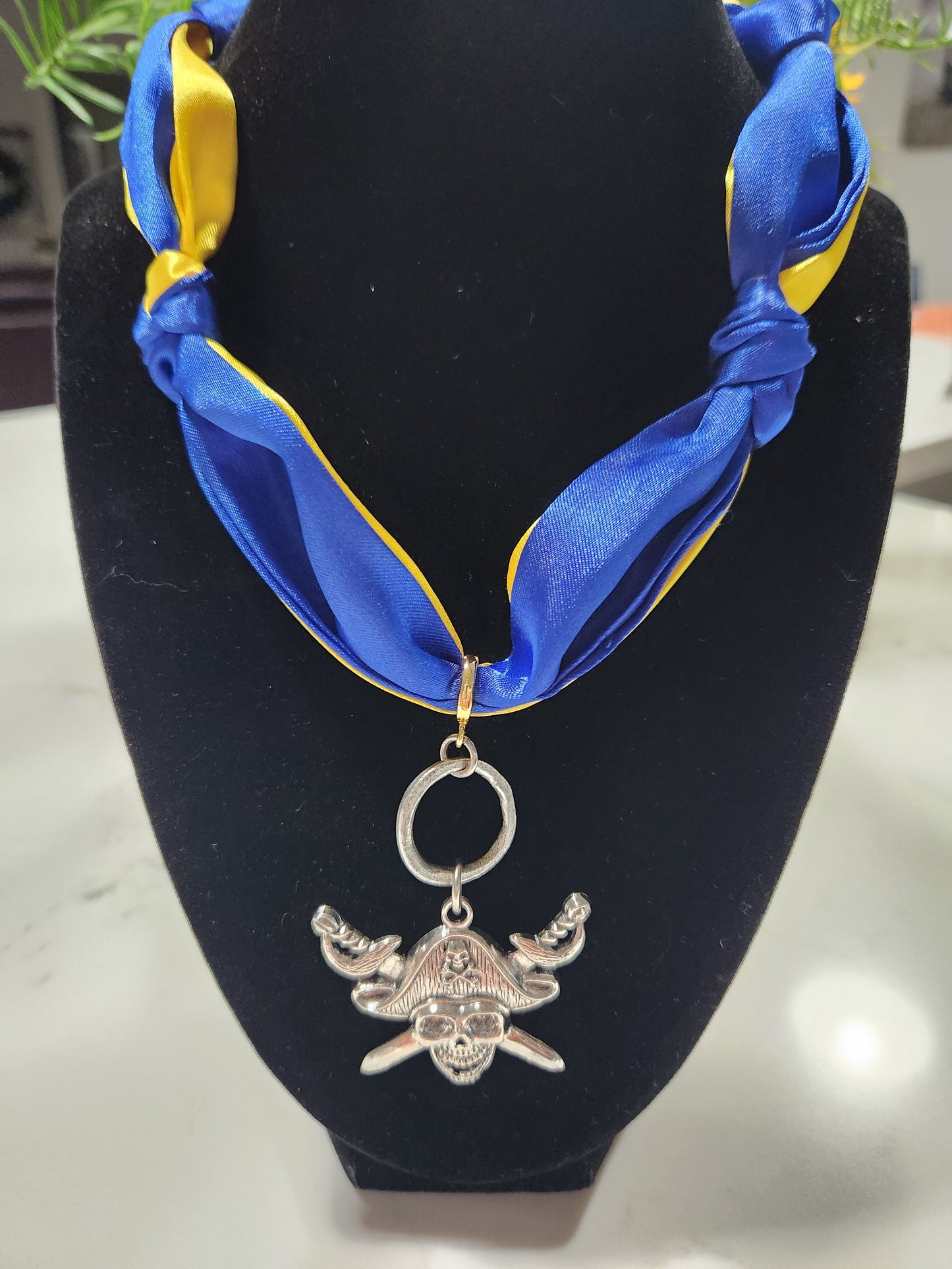 Fairhope High Scool Scarf Necklace