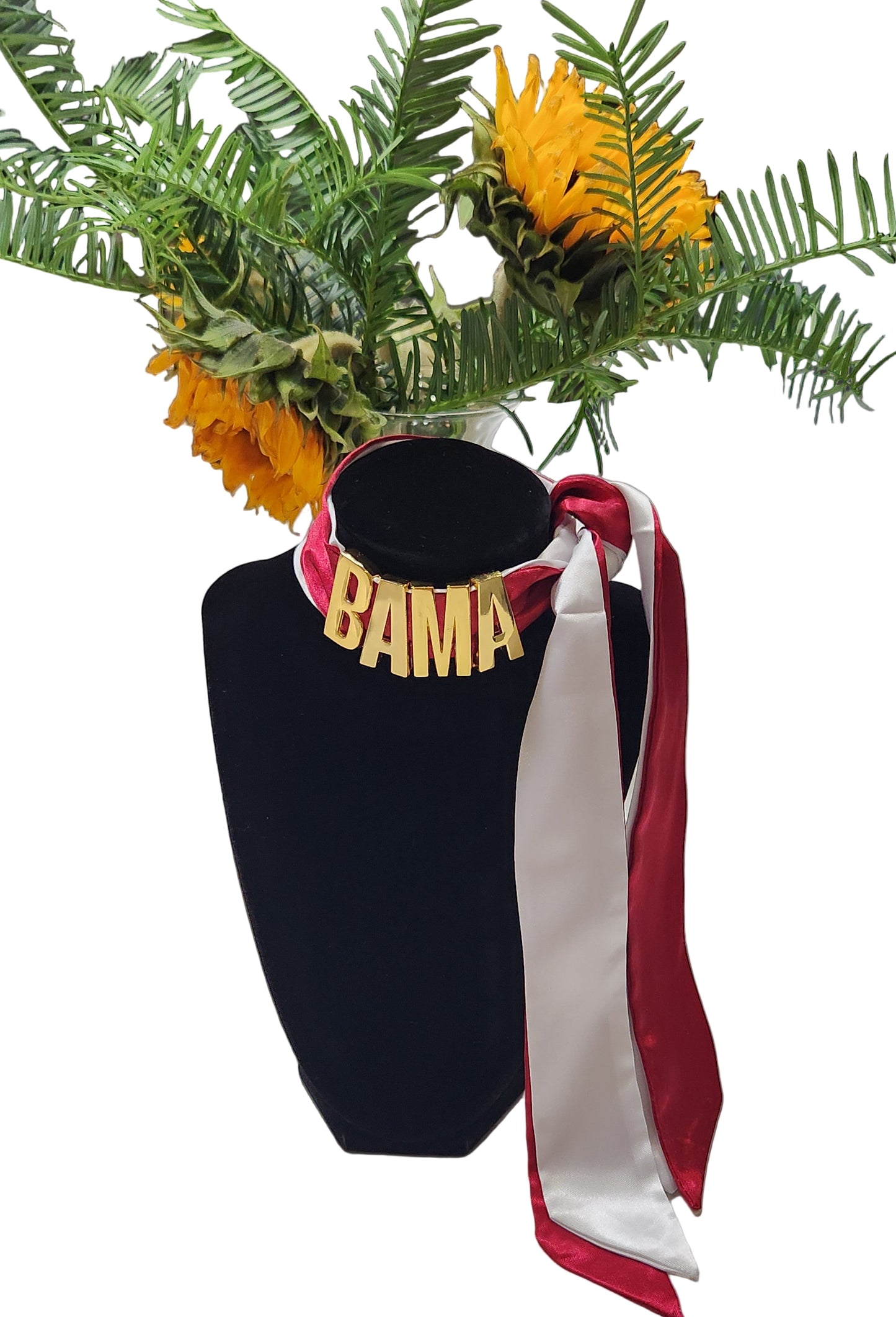 Alabama Scarf Choker or Bracelet