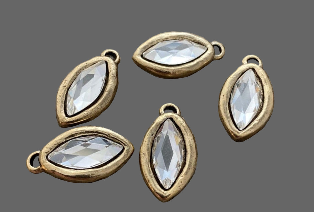 Swarovski Pendant Pewter