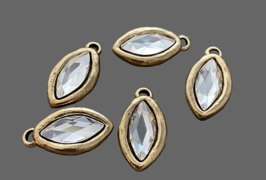 Swarovski Pendant Pewter