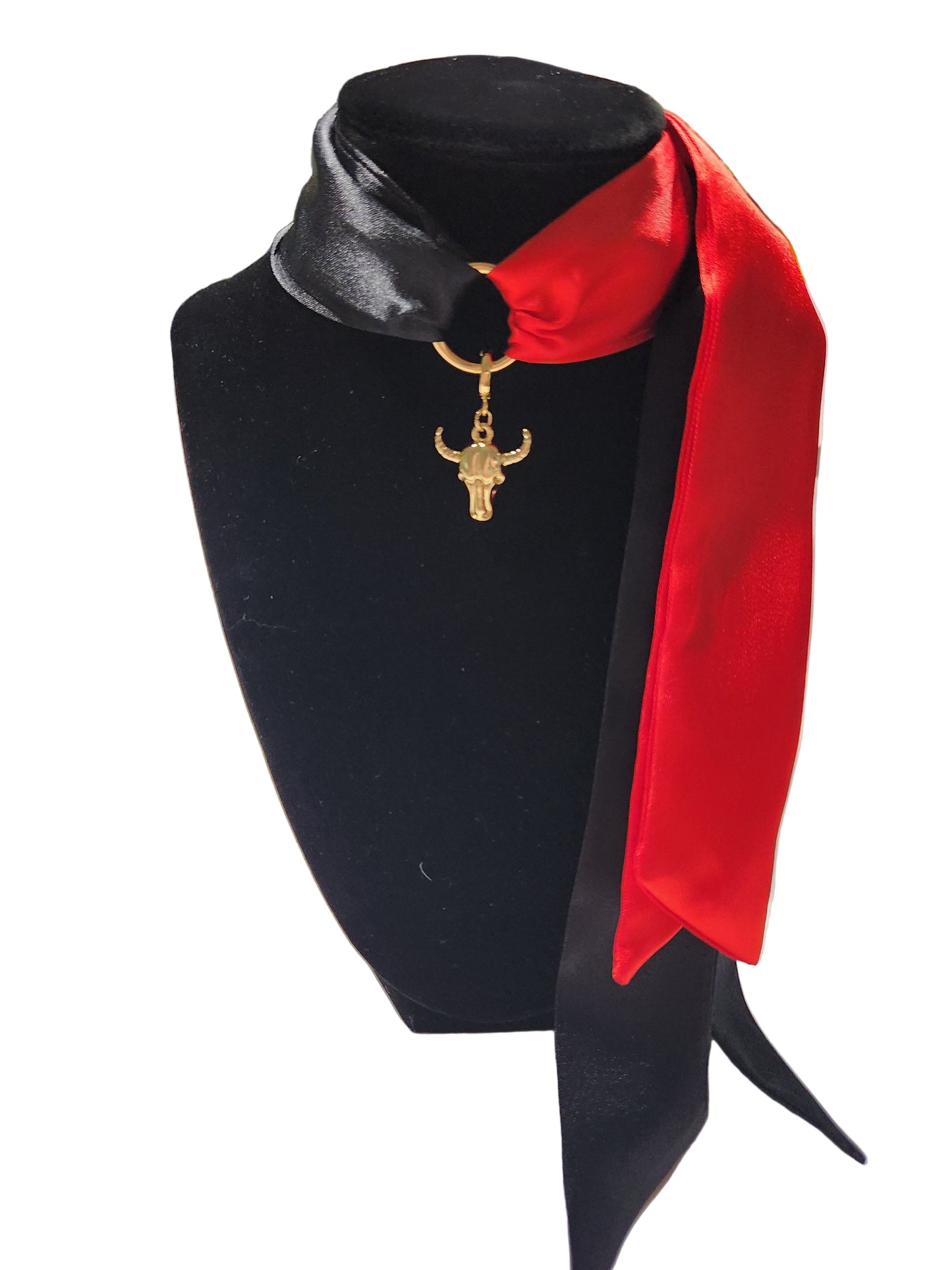 Spanish Fort Toros Skinny Scarf  Necklace or Bracelet