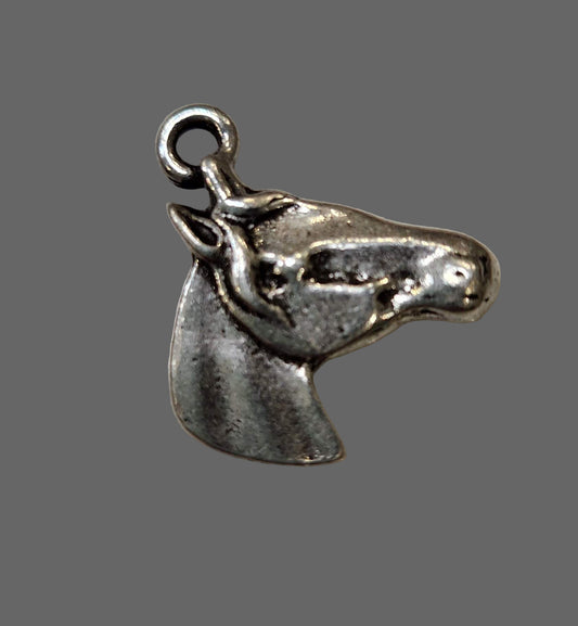 Horse Pendant Small Pewter