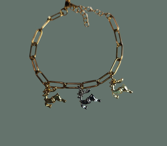 Reindeer bracelet