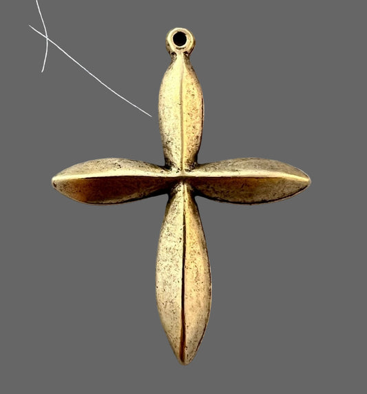 Cross Gold Petal Cross