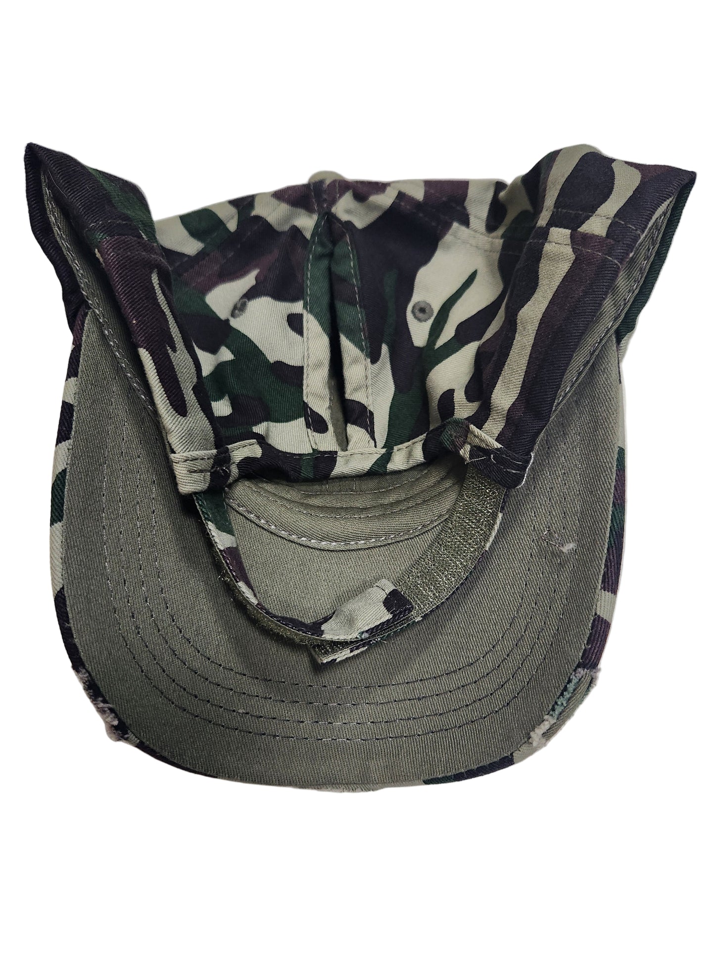 RDR Patch Canvas Camo Ponytail Hat